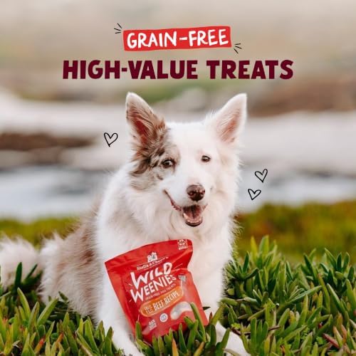 Stella & Chewy's Freeze-Dried Raw Wild Weenies Dog Treats - High-Protein Training Treats for Dogs & Puppies - All-Natural Grass-Fed Beef Recipe with 97% Meat & Organs - USA Made - 11.5 oz Bag