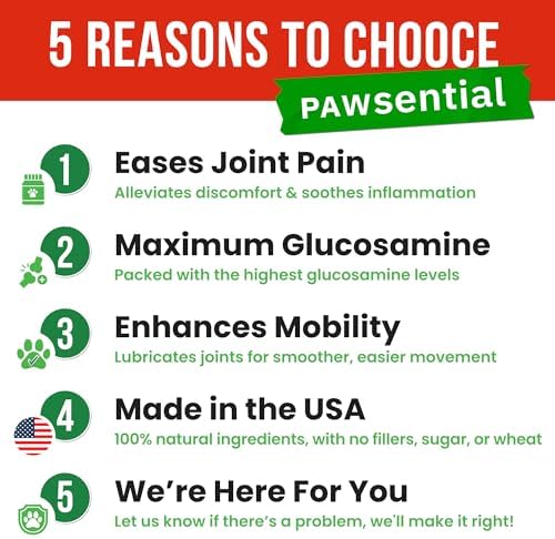 Hemp Treats - Dog Joint Supplement - Mobility Support Chews w/Glucosamine Chondroitin, Turmeric, MSM - Hip & Joint Chews - Joint Pain Relief Treats - 120Ct