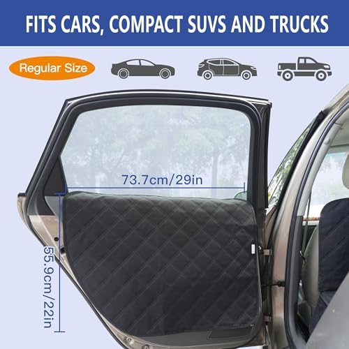 2-Pack Dog Car Door Protector for VW Volkswagen Tiguan MK2 2018-2022