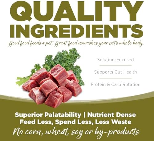 PureVita Grain Free Dog Food, Duck & Kale, Single Source Protein, 12lb