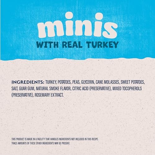 Natural Balance Rewards Minis, Training Treats for Dogs, Turkey, 5.3 oz