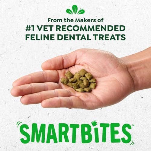 Greenies Feline Smartbites Healthy Indoor Cat Treats, Chicken, 2.1 oz