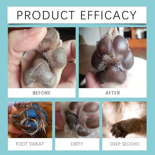 Dog Paw Cleaner Foam with Silicone Brush for Dogs & Cats
