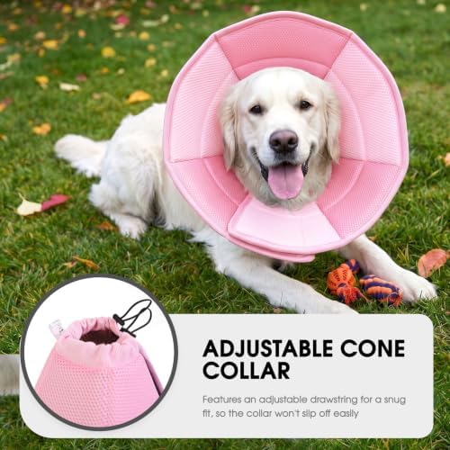 Dog Cones for Small Dogs Soft Cone for Dogs to Stop Licking