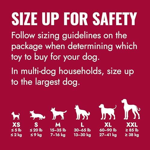 KONG Classic Stuffable Dog Toy, Natural Rubber Chew, for Extra Small Dogs