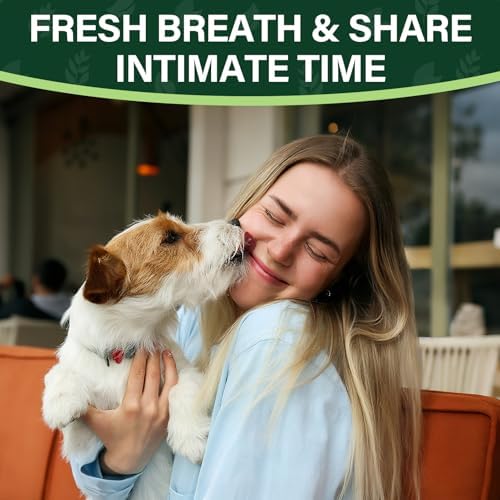 No Poo Chew for Dogs-2 in 1 Control Coprophagia & Flea Tick Supplement-Digestive Enzymes Probiotics-Chicken