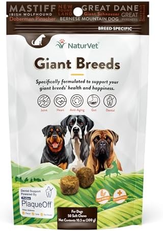 NaturVet Breed Specific Multivitamin for Giant Breed Dogs