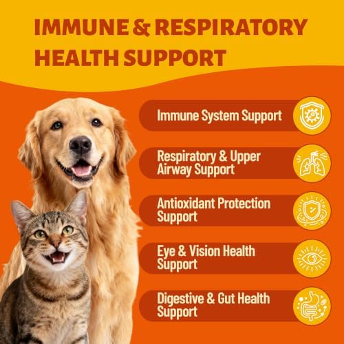 L-Lysine Liquid Drops for Dogs & Cats, Chicken Flavor, 2 oz