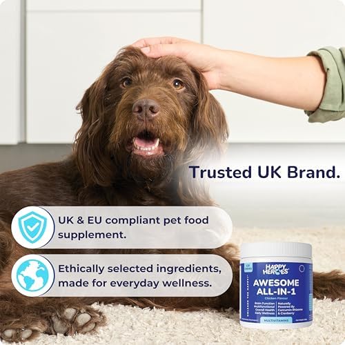 Awesome All-in-1 Multivitamin Dog Chews, Supports Dog Health