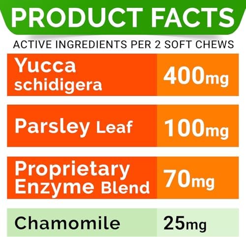 STRELLALAB No Poo Chews for Dogs - Coprophagia Deterrent