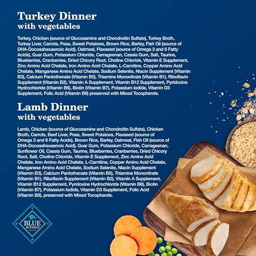 Blue Buffalo Homestyle Recipe Variety Pack Wet Dog Food, 12.5 oz, 6 ct