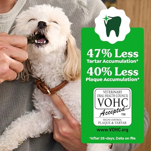 Greenies Teenie Original Natural Dental Dog Treats, Chicken, 65 Count, 4pk
