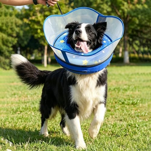EMUST Soft Cone Alternative to Stop Licking, Dog Donut Collar After Surgery
