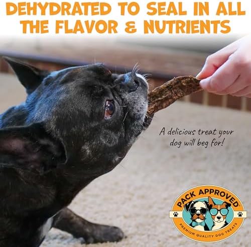 Pack Approved Dehydrated Beef Heart Dog Treats - 3.5oz