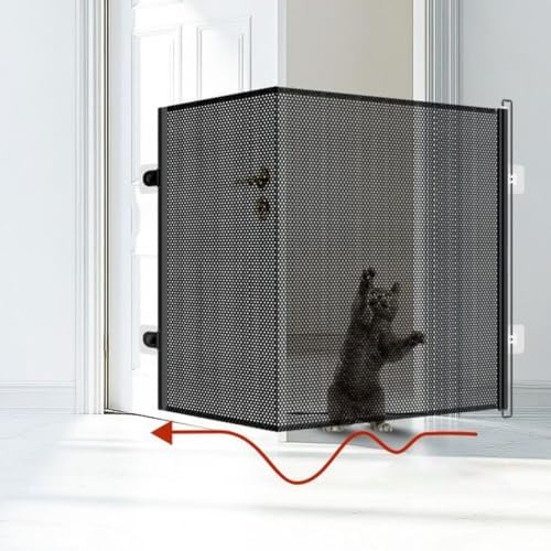 Cat Door Gate Safety Barrier Childproofing Animals