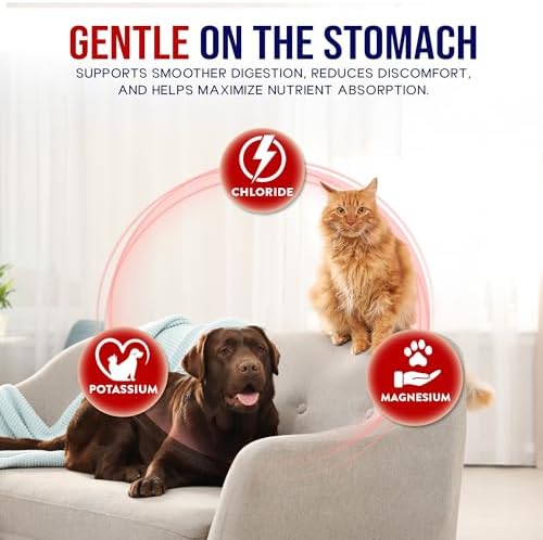 Pancreatic Digestive Enzymes for Dogs and Cats - Pre and Probiotics for Dogs - nzymes for Dogs and Cat - Suitable for Digestion, Diarrhea Issues - Made in USA by PCS (Powder, 75 Servings)