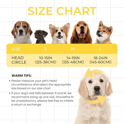 Dog Ear Covers for Bath,Dog Ear Muffs Noise Reduction Anxiety Relief