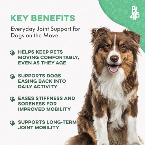BestLife4Pets Large Breed Hip and Joint Supplement for Dogs - 180 Pills