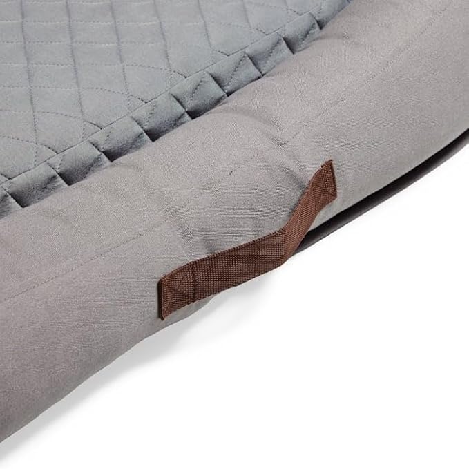 Reddy Cozy & Cool Touch Dog Bed 30" L X 40" W X 8" H Gray