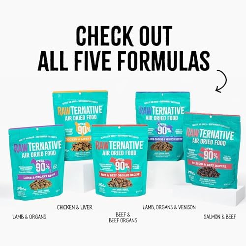 Grandma Mae's Country Naturals RawTernative Air Dried Dog Food. (5OZ Lamb & Venison)