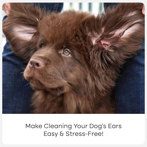 Uproot Clean Cat & Dog Ear Cleaner Finger Wipes: Natural, Disposable, 50ct