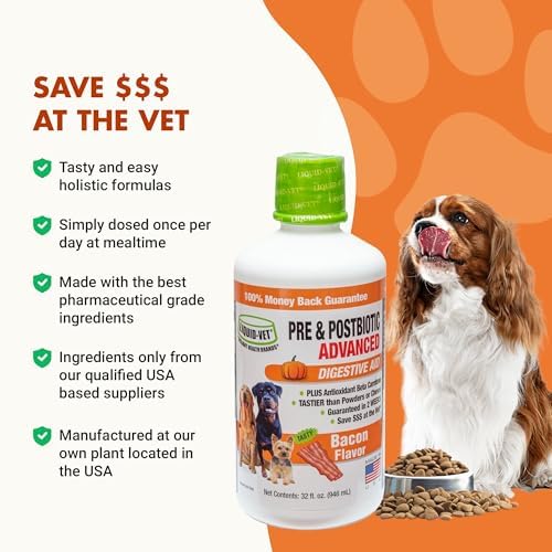 Pre & PostBiotic Dog Support - Digestive & Stool Quality, Picky Eaters