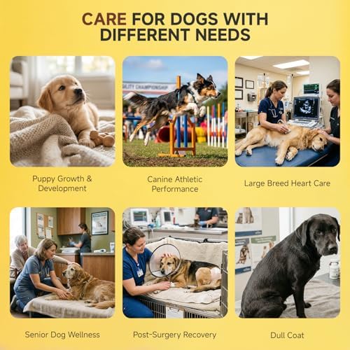 Amino Acids for Dogs, Immune Support, Muscle Growth, Skin Health, 200 Chews