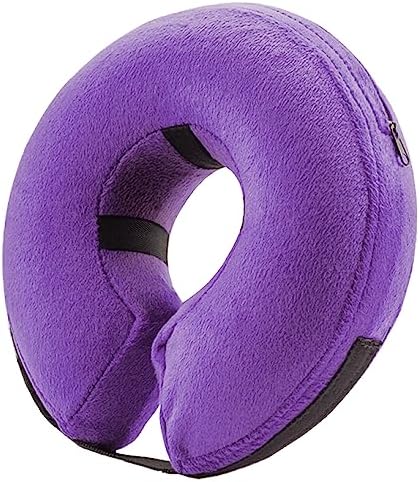 BENCMATE Inflatable Dog Cone Collar Alternative After Surgery Small