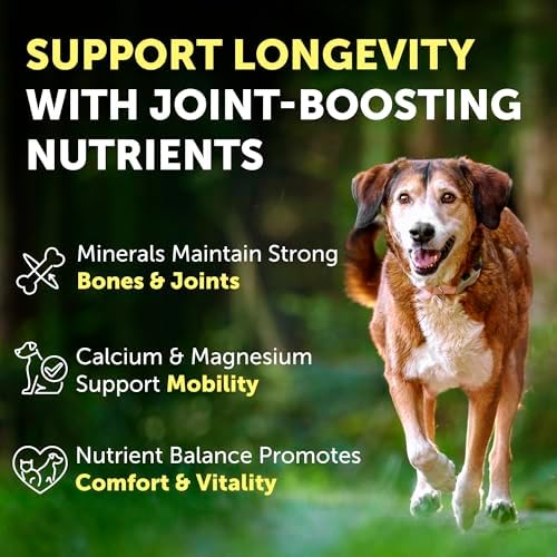 Nature's Protection Bones & Immune Supplement Powder for Senior Dogs, 9oz