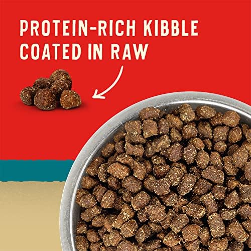 Stella & Chewy's Wild Red Dry Dog Food Raw Coated High Protein Wholesome Grains Ocean Recipe, 3.5 lb. Bag (Pack of 3)