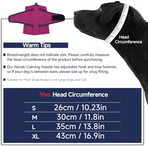 Nanaki Dog Ear Muffs for Fireworks & Thunderstorm,Dog Ear Covers for Bath
