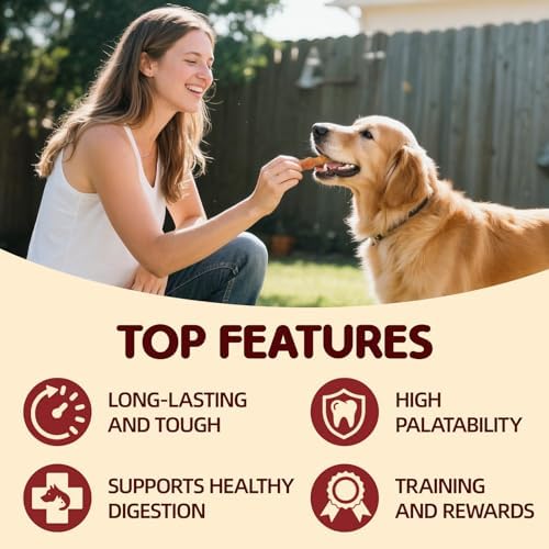 TailParty Turkey Tendons for Dogs, with Fish Oil & Taurine(Strip, 8oz)