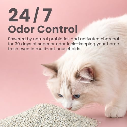 Lady N Tofu Cat Litter, Low Dust Compatible with Auto-Box Unscented 9lb