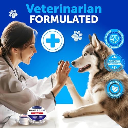 Dog Paw Balm & Snout Soother for Dogs - 2,1 OZ - Lick Safe - w/Coconut Oil