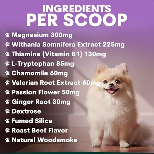 Petz Park Dog Calming Supplement for Stress and Anxiety