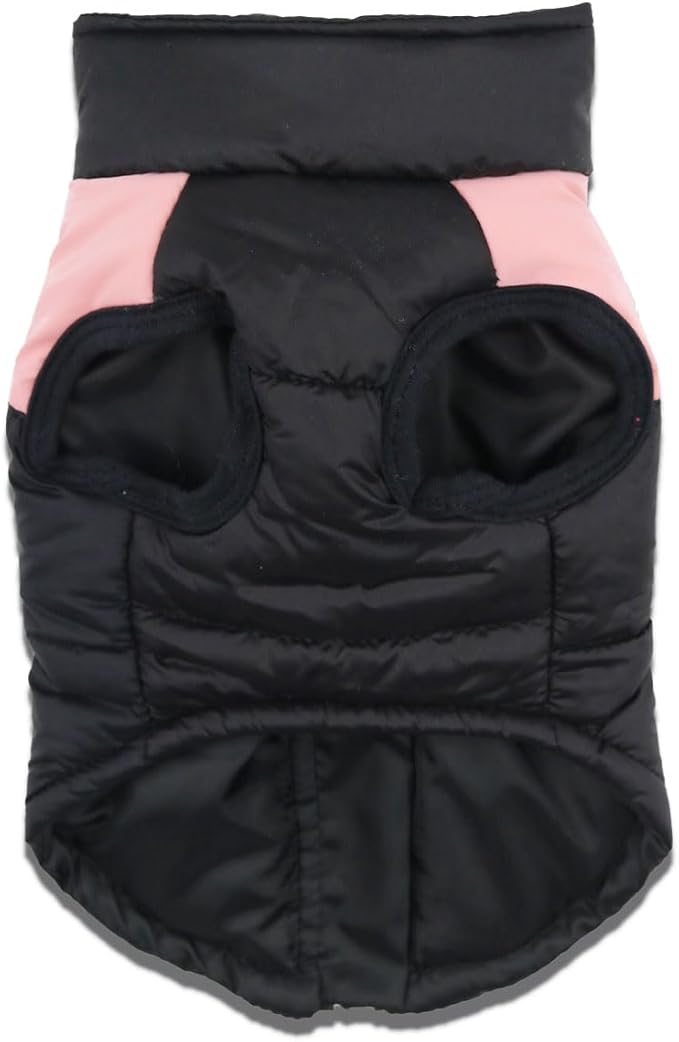 Small Dog Coats Warm Winter Jackets for Small Medium Dogs Puppy Cold Weather Coat Pet Clothes, Pink, Small