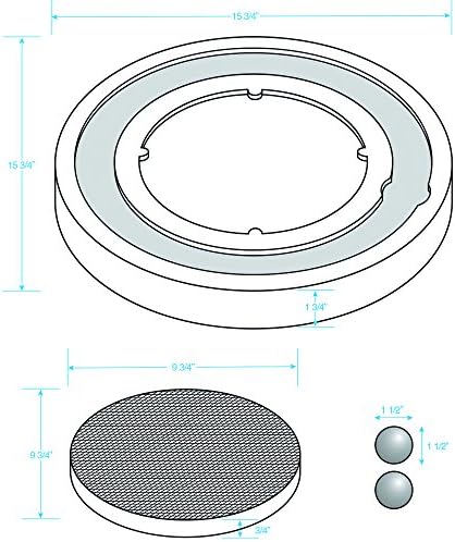 Catify Spin n' Scratch Interactive Cat Scratcher - Round