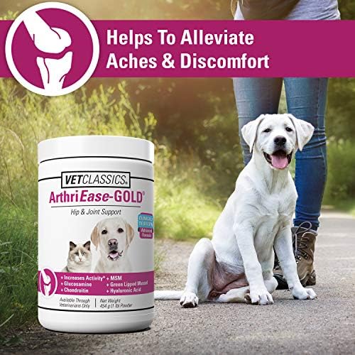 Vet Classics ArthriEase-Gold Hip & Joint Support for Dogs - 1 Lb
