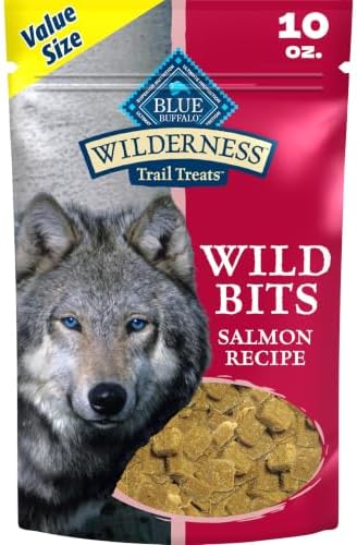 Blue Buffalo Wilderness Wild Bits Salmon Soft & Chewy Dog Treats, 10 oz