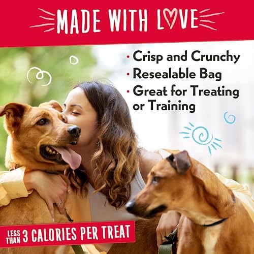 Charlee Bear Original Crunch Dog Training Treats, 16 oz, 3-Pack