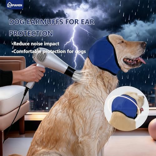 Dog Ear Covers,Dog Ear Muffs Noise Protection for Anxiety Relief