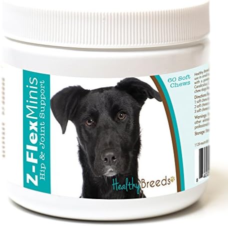 Healthy Breeds Mutt Z-Flex Minis Hip and Joint Support Soft Chews 60 Count