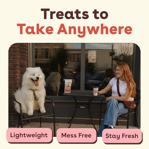 Pupford Freeze Dried Training Treats for Dogs & Puppies (Salmon, 8 oz)