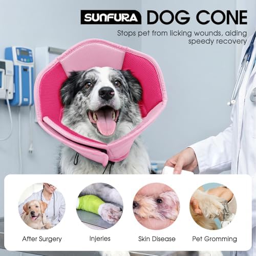 Dog Cone Soft Cone for Dogs to Stop Licking
