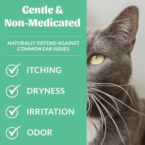 SKOUT'S HONOR Probiotic Cat Ear Cleaner, 4 oz