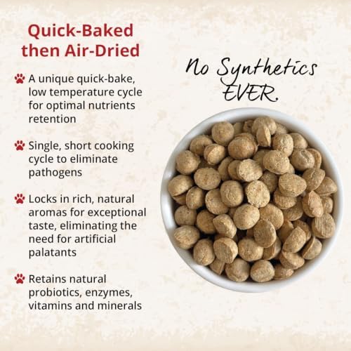 CARNA4 Gentle Quick-Baked Air-Dried Dog Food, Chicken Recipe, 22lb