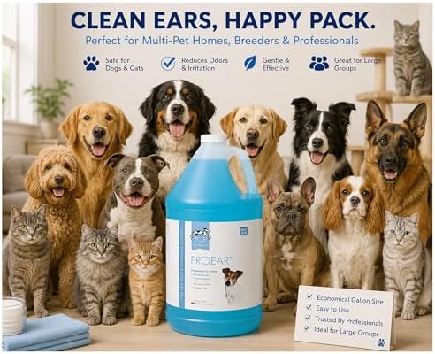 PUREPET Professional Dog Cat Ear Cleaners Choose Wipes Powder Medicated or Alcohol Free