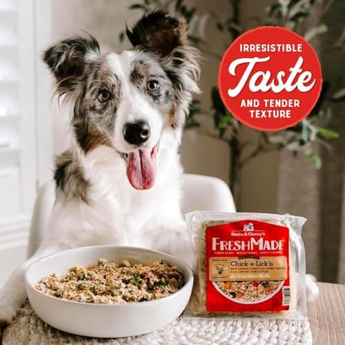Stella & Chewy's FreshMade Frozen Fresh Grain-Free Savory Sea Dog Food, 16-oz Pouch (Pack of 4)
