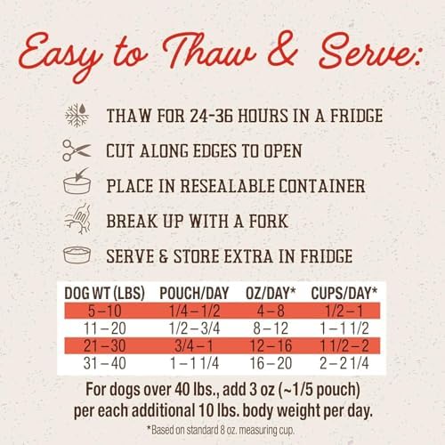 Stella & Chewy's FreshMade Frozen Fresh Grain-Free Beefy-Licious Dog Food, 16-oz Pouch (Pack of 12)