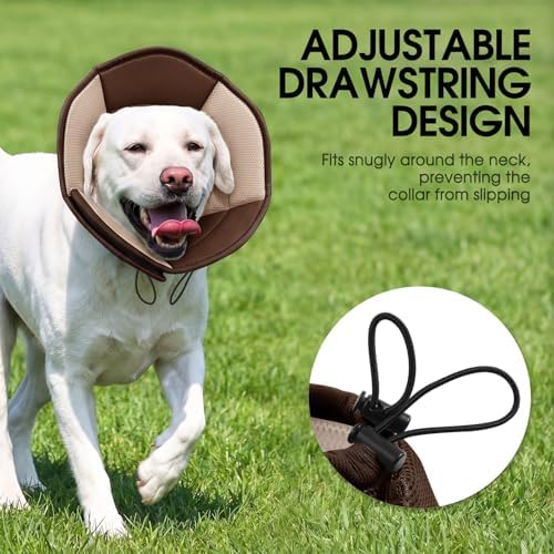 Dog Cones for Large Dogs Soft Dog Cone to Stop Licking